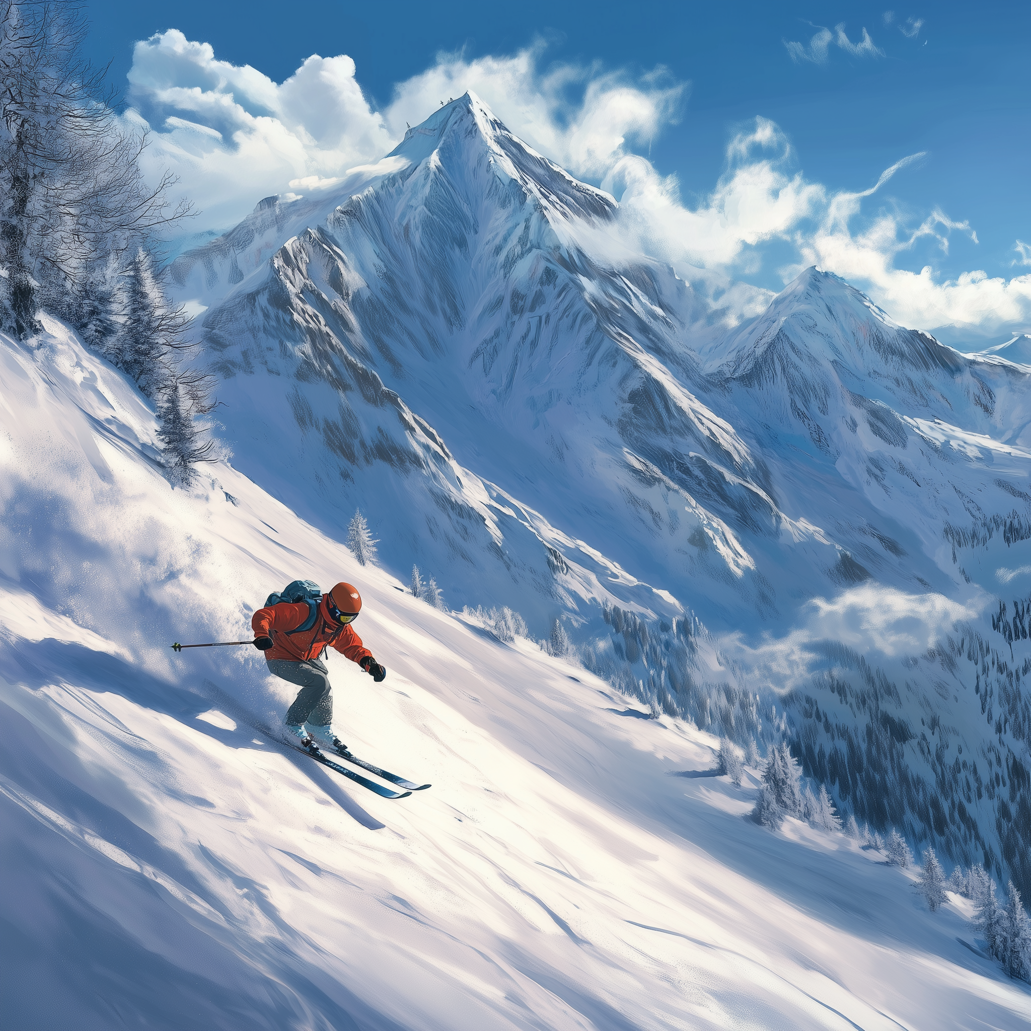 Mephistophelesos Skiing In The Alps Photorealistic 5E58342a 2439 44B6 8B8e E4dcac7080cb